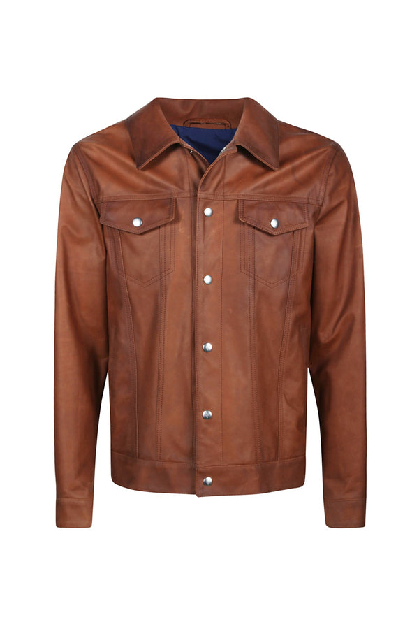 LEATHER JACKET SS24