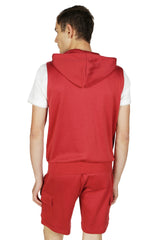 VEST WITH HOOD SS24