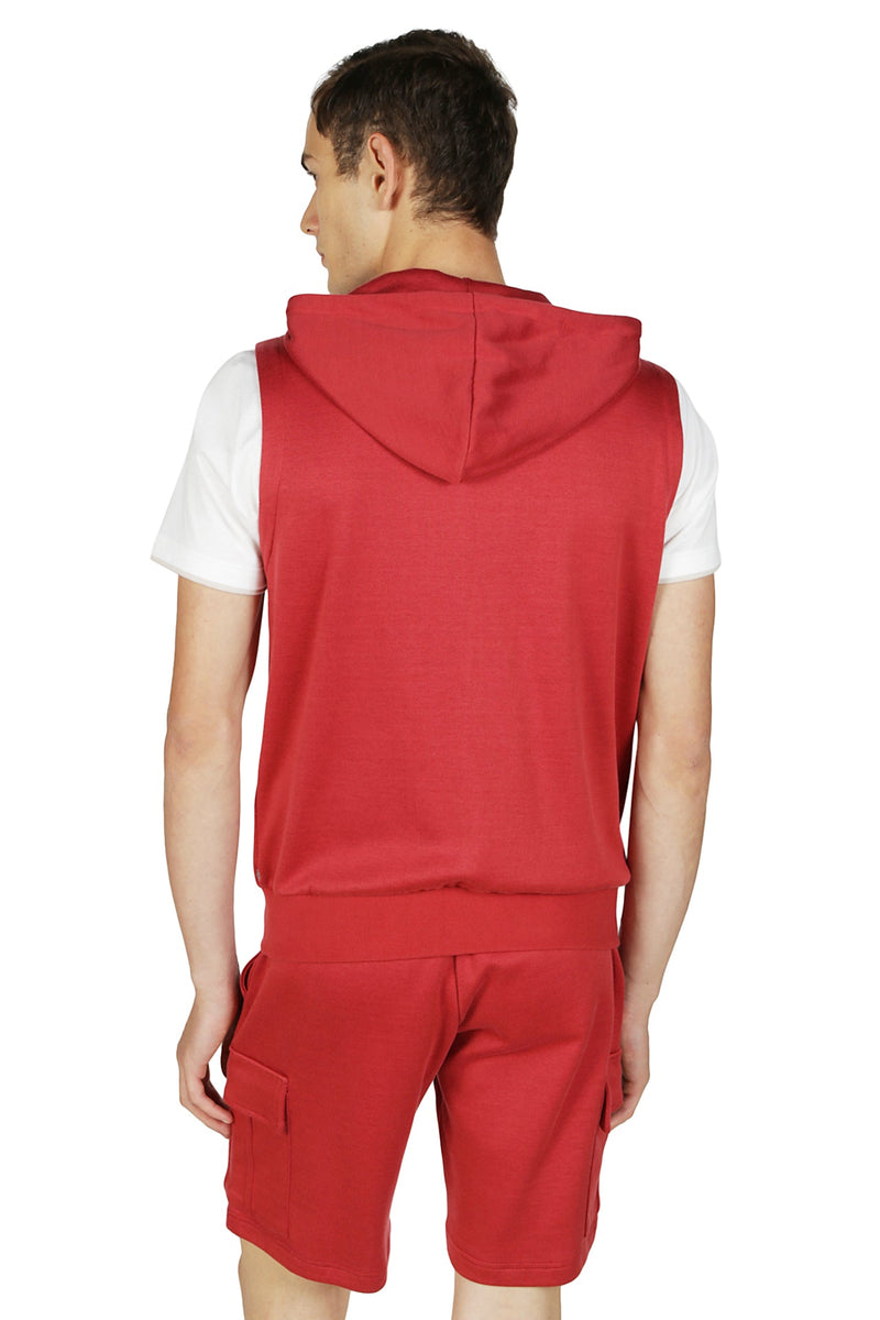 VEST WITH HOOD SS24