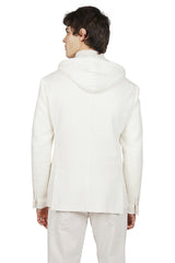 CASHMERE WOOL BIB JACKET