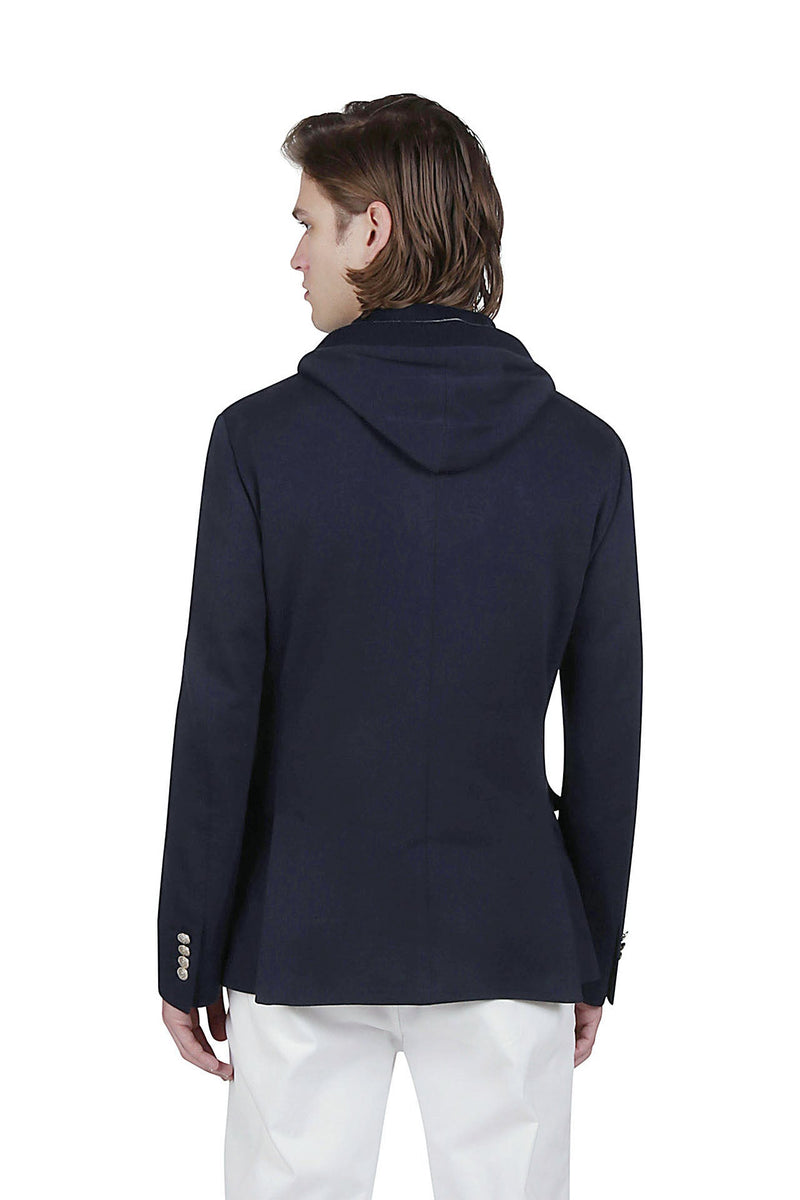 COTTON CASHMERE BIB JACKET