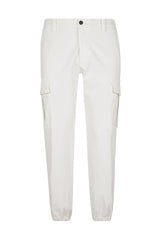 STRETCH COTTON TROUSERS