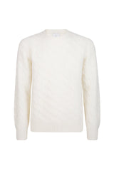 CREW NECK WOOL CASHMERE SWEATER