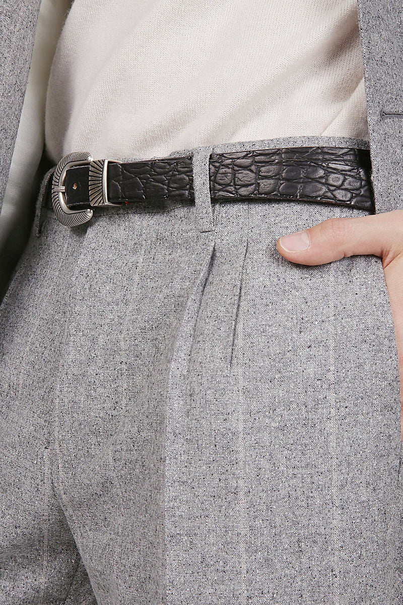 ABITO MONOPETTO SETA LANA CASHMERE