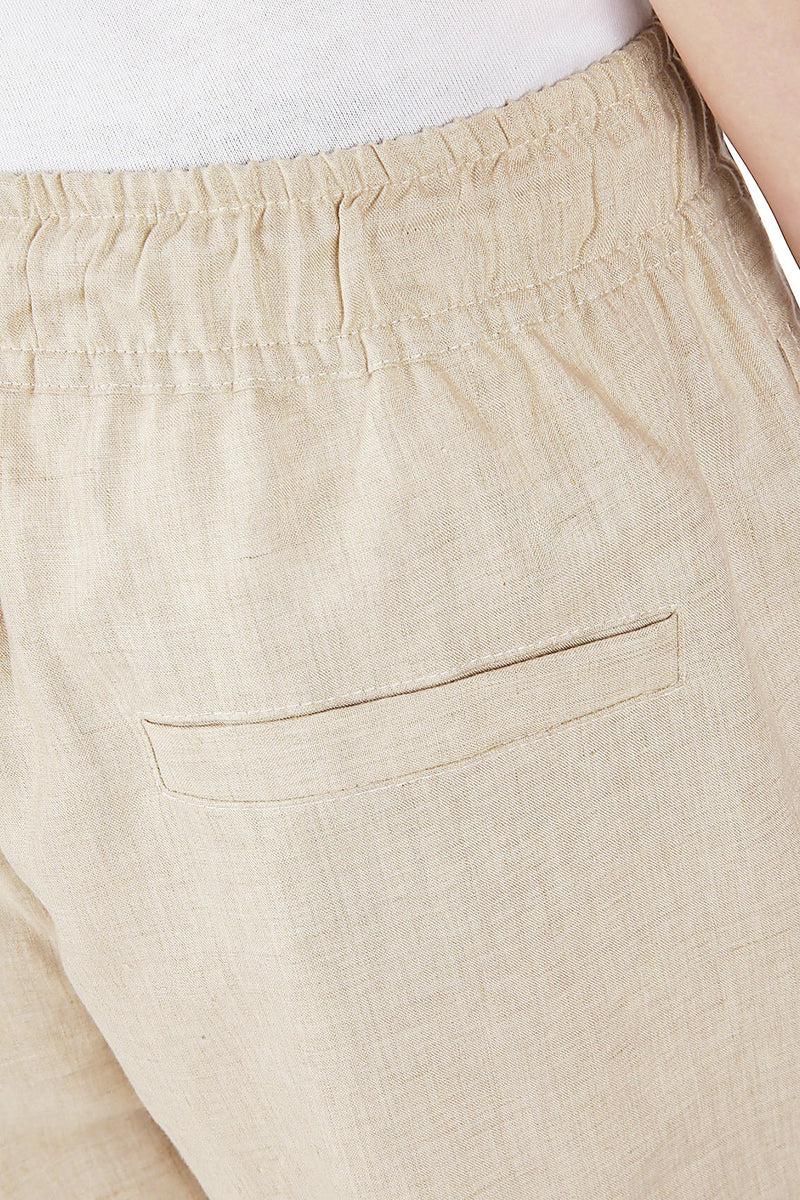 LINEN BERMUDA