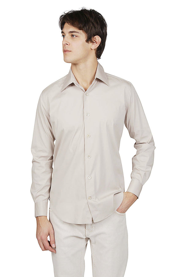 STRETCH COTTON SHIRT