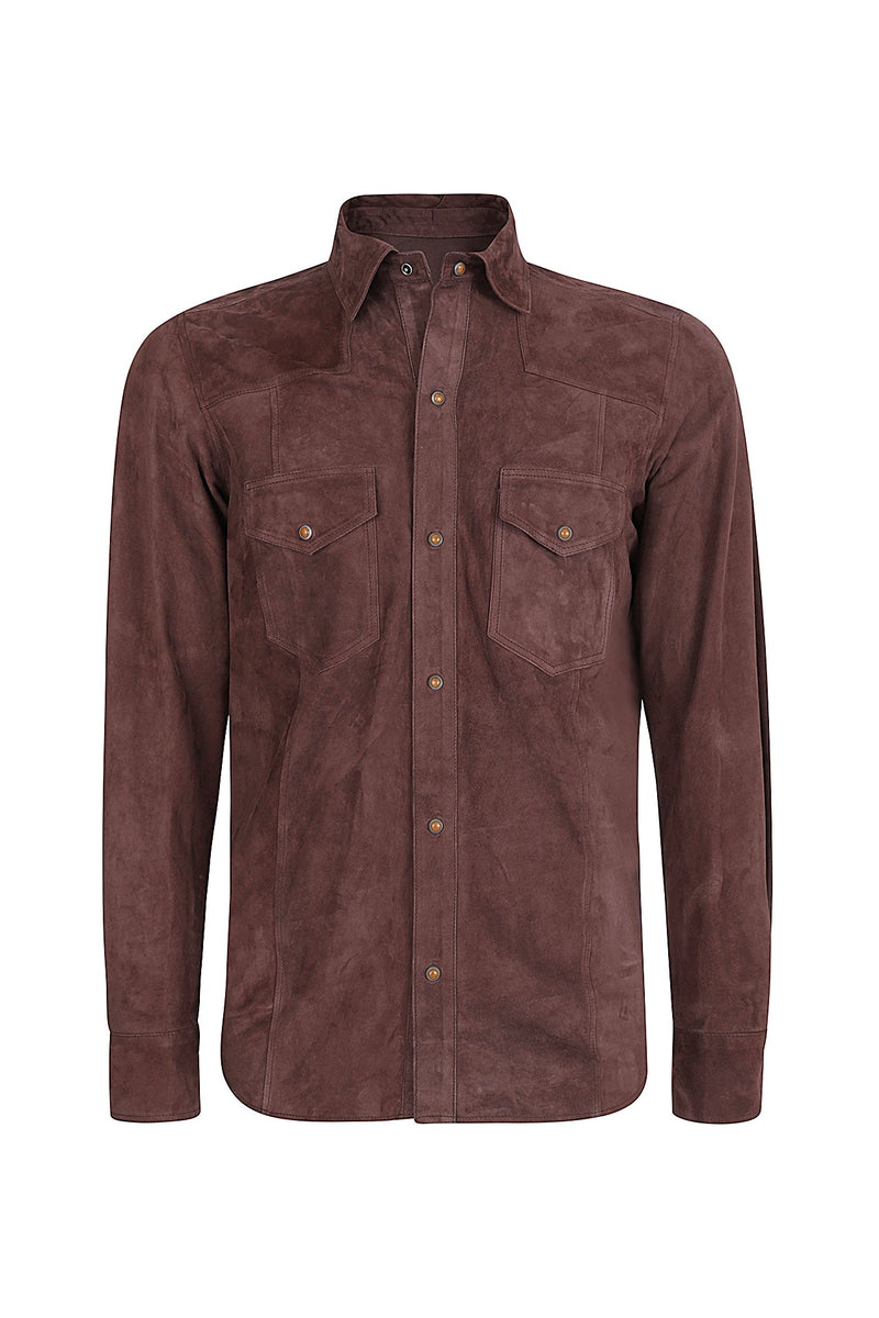 TEXAS SUEDE LEATHER SHIRT