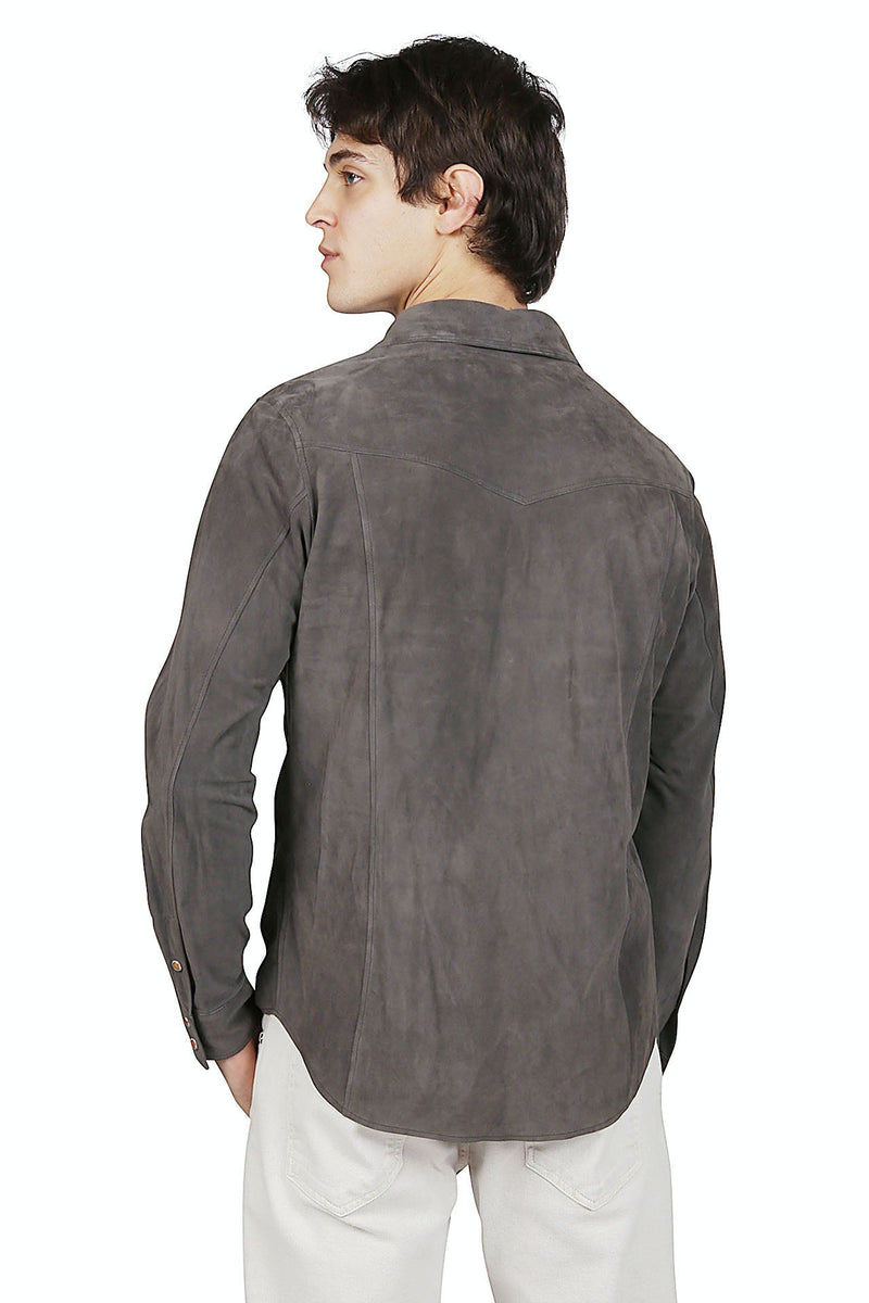 TEXAS SUEDE LEATHER SHIRT