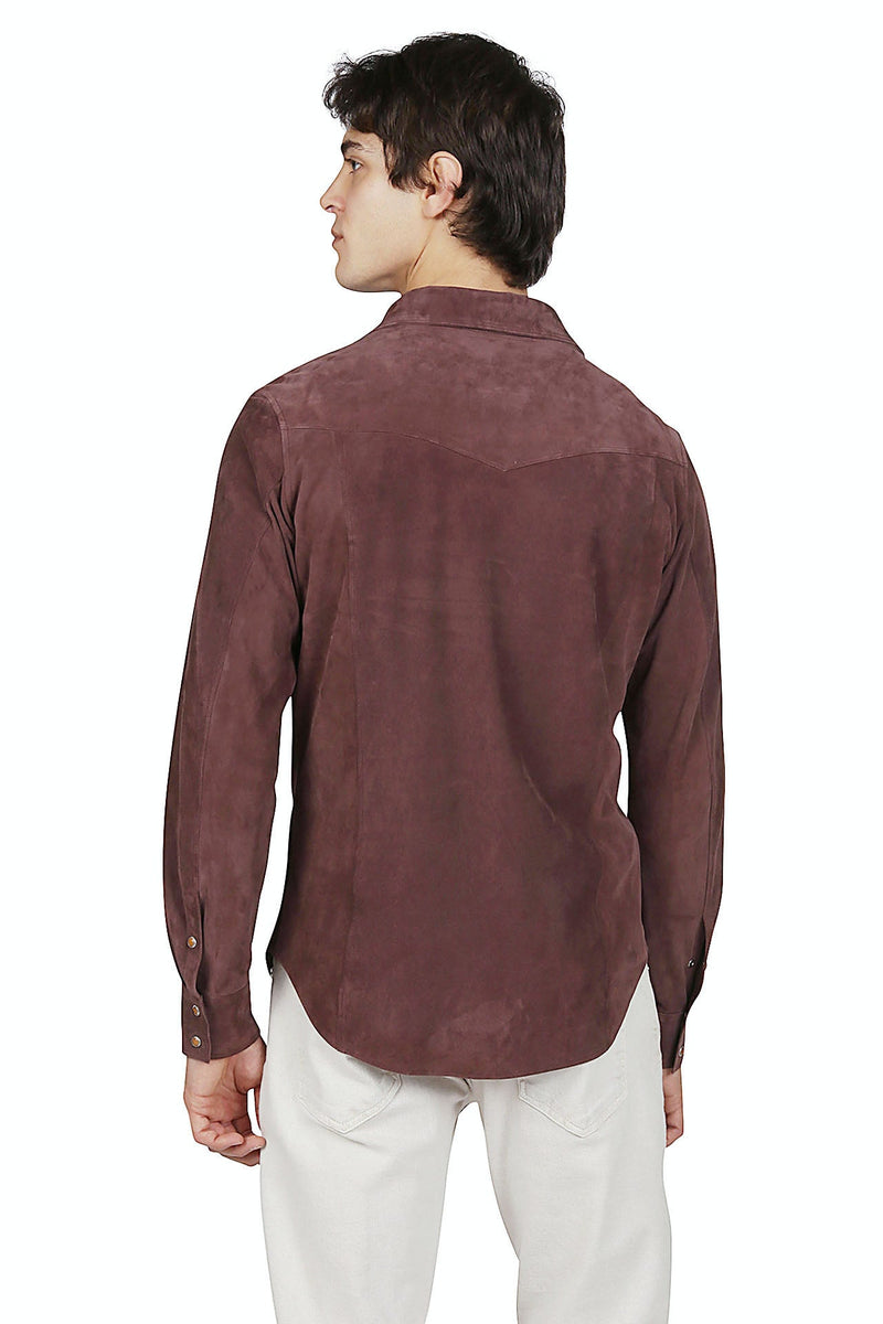 TEXAS SUEDE LEATHER SHIRT