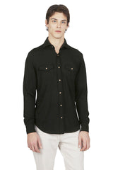 CASHMERE WOOL JERSEY SHIRT