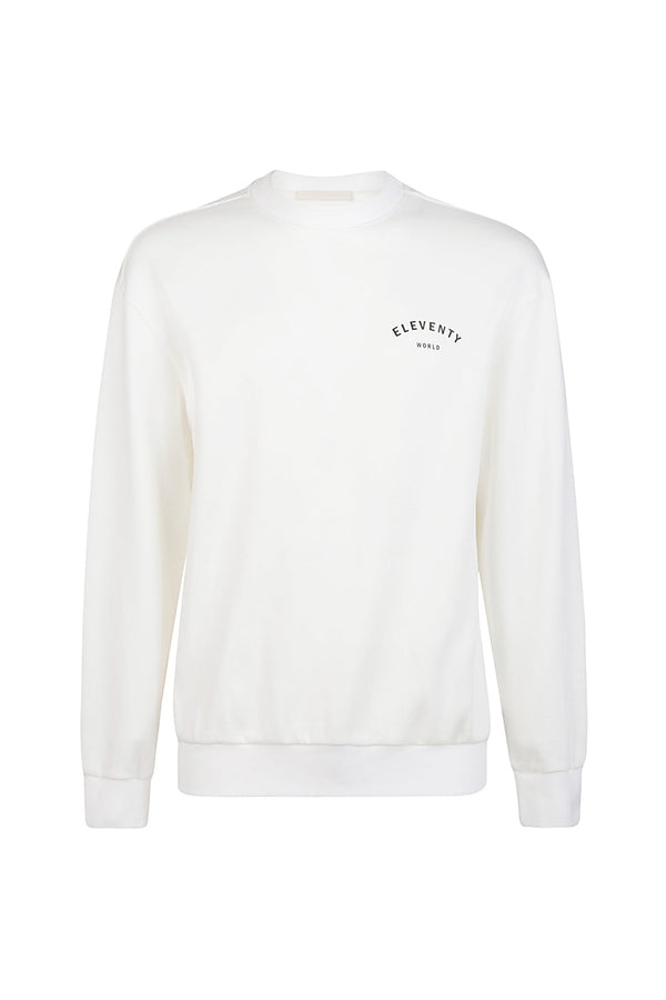 GIZA COTTON CREW NECK SWEATSHIRT