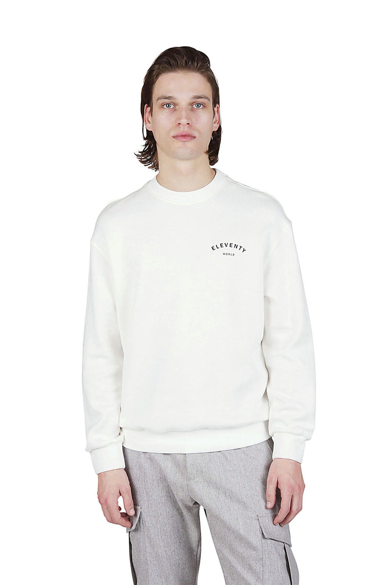 GIZA COTTON CREW NECK SWEATSHIRT