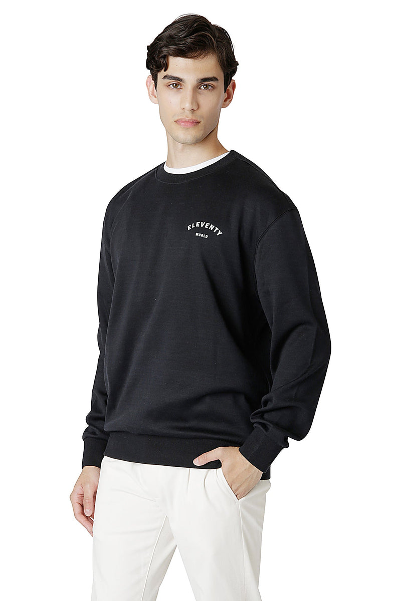 GIZA COTTON CREW NECK SWEATSHIRT