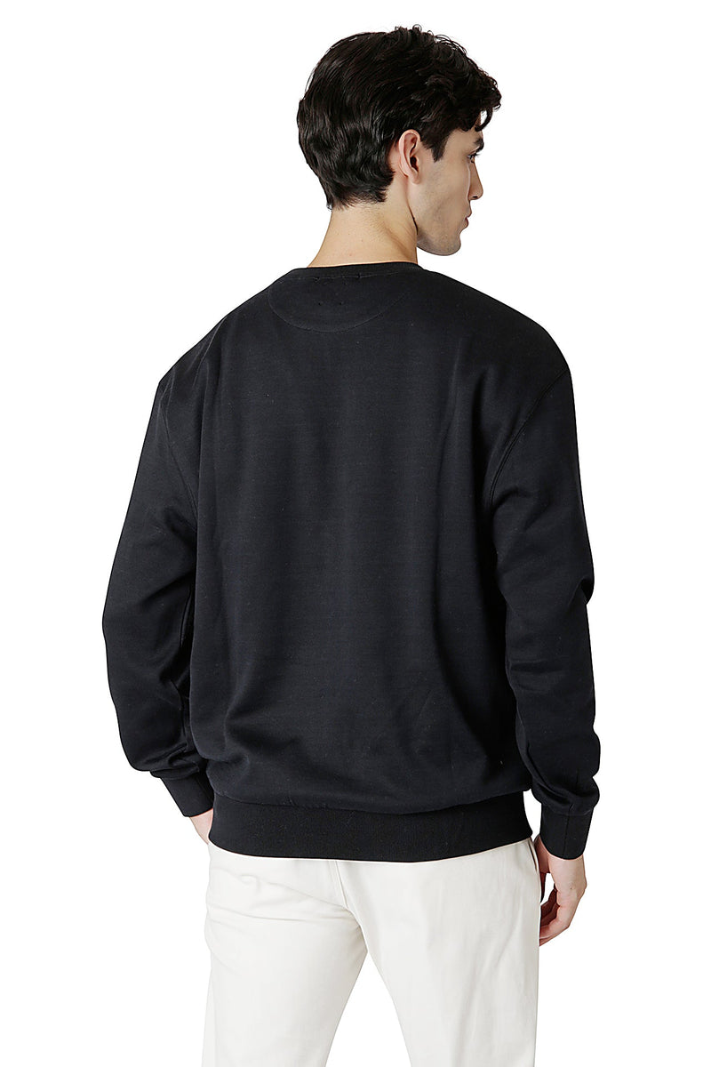 GIZA COTTON CREW NECK SWEATSHIRT