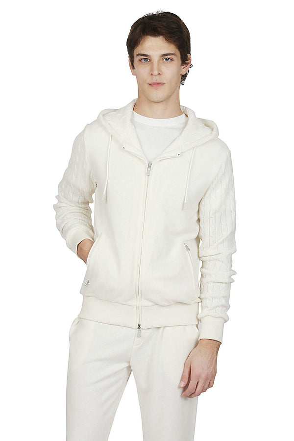 CASHMERE WOOL HOODIE