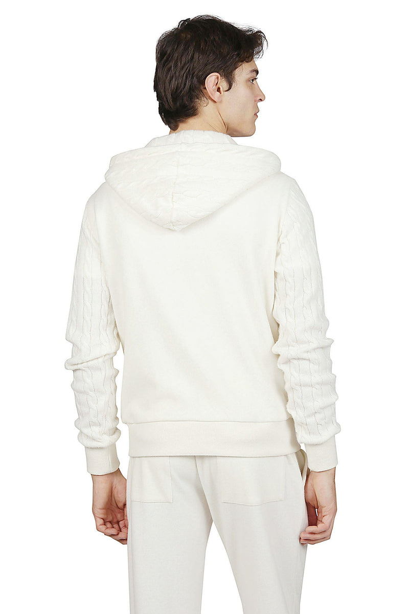 CASHMERE WOOL HOODIE