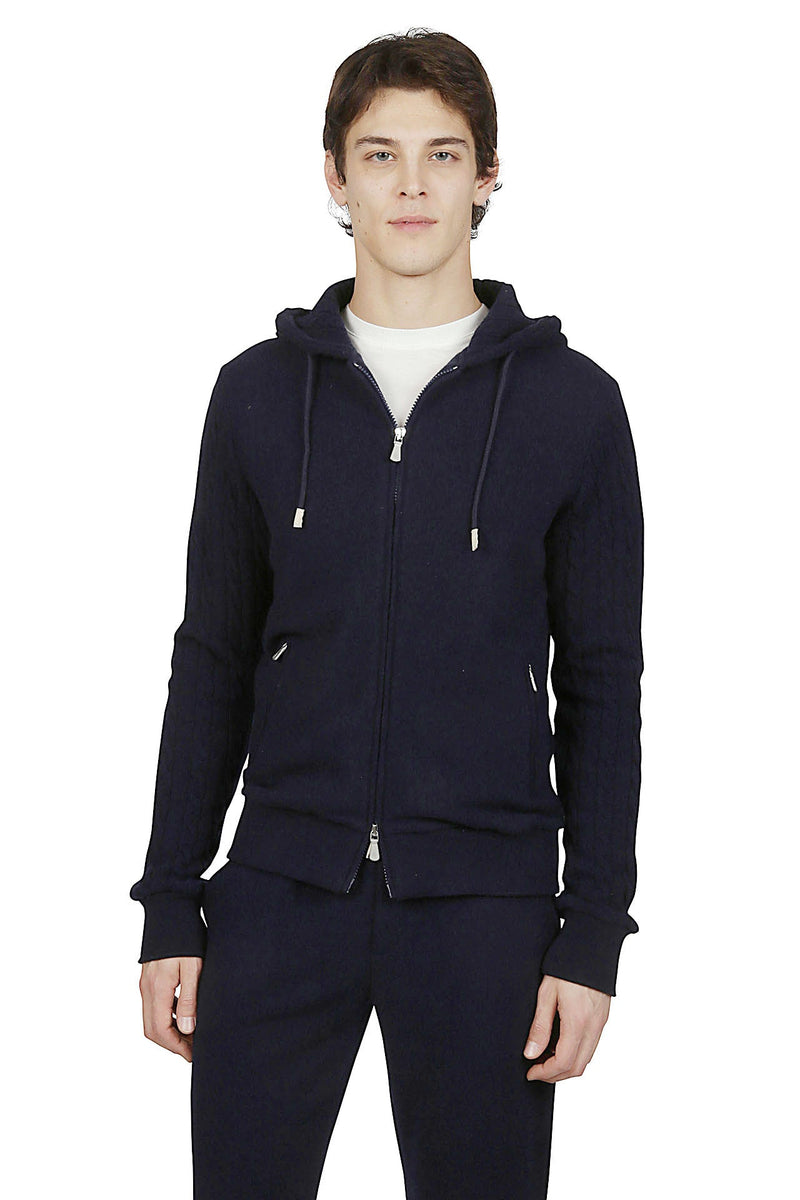 CASHMERE WOOL HOODIE