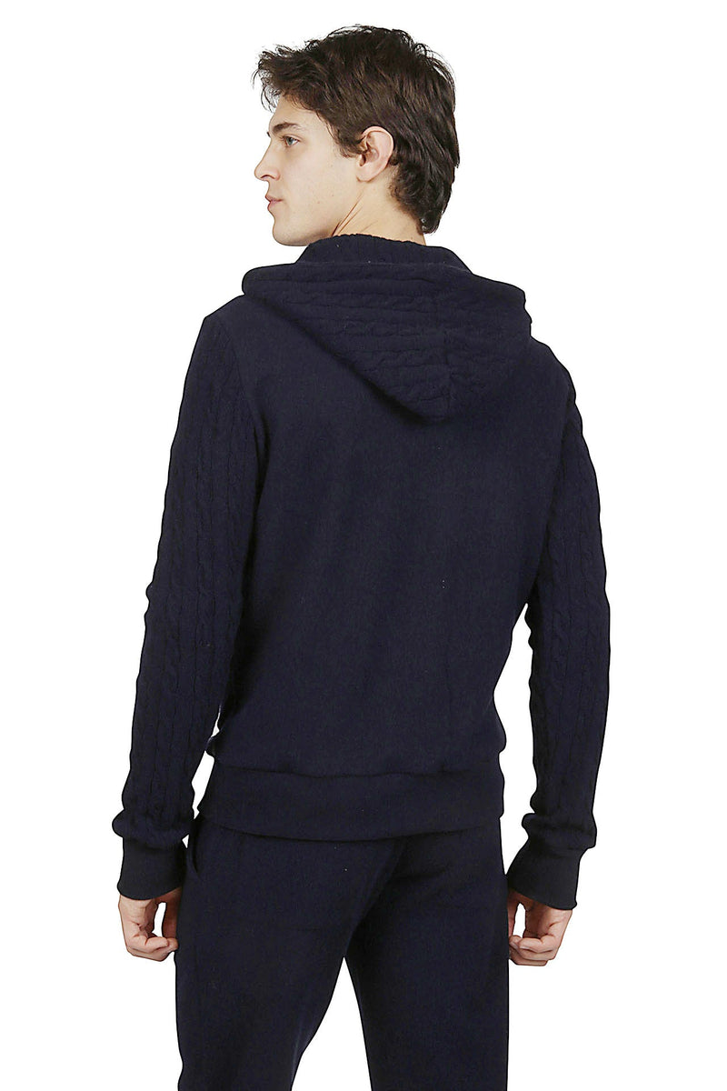 CASHMERE WOOL HOODIE