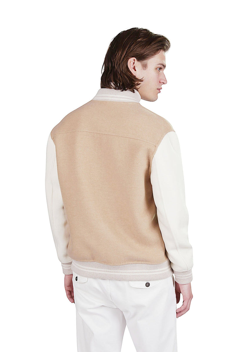 CASHMERE WOOL BOMBER