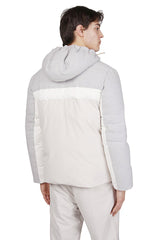 WOOL NYLON DUAL MATERIAL JACKET