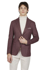 SINGLE BREASTED SILK CASHMERE JACKET