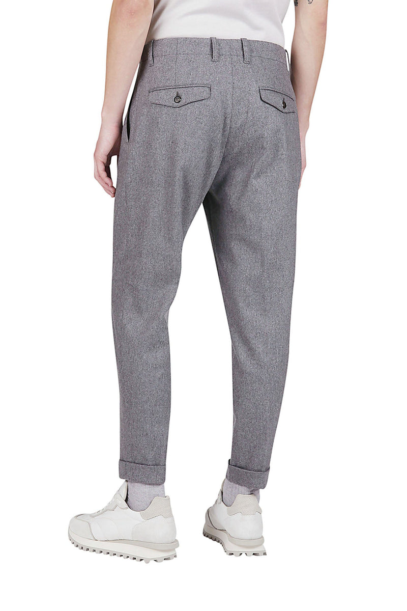 WOOL CASHMERE TROUSERS