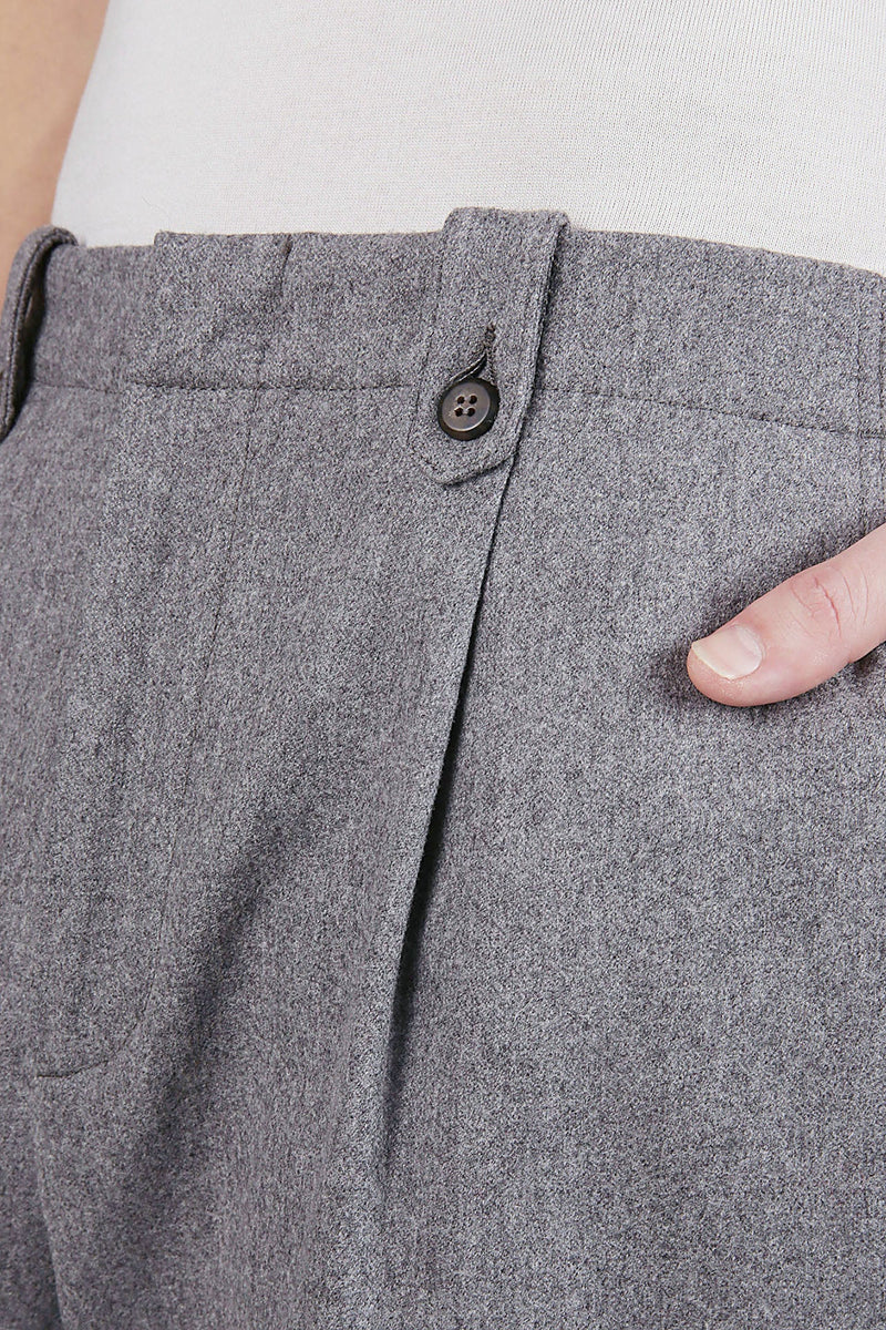 WOOL CASHMERE TROUSERS