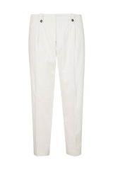 COTTON CASHMERE TROUSERS