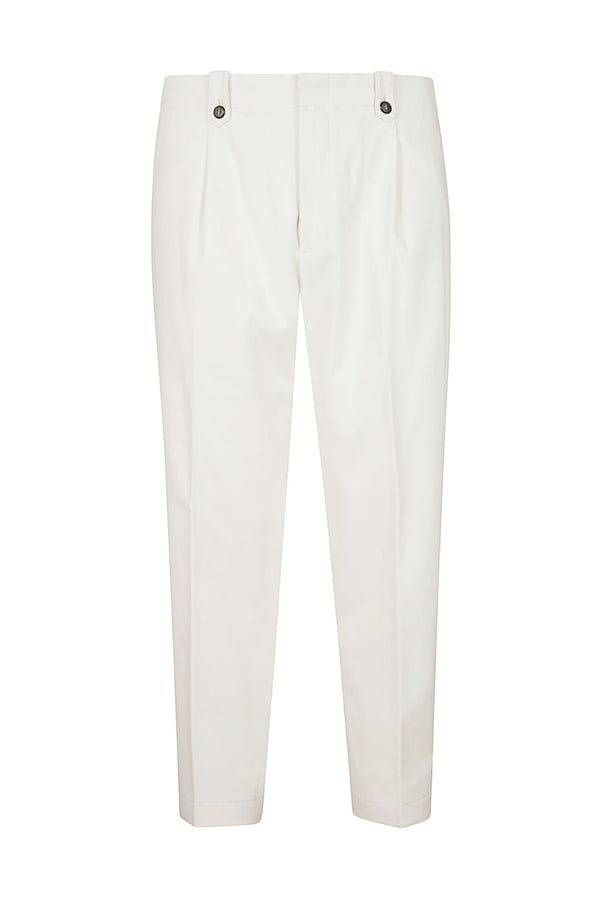 COTTON CASHMERE TROUSERS