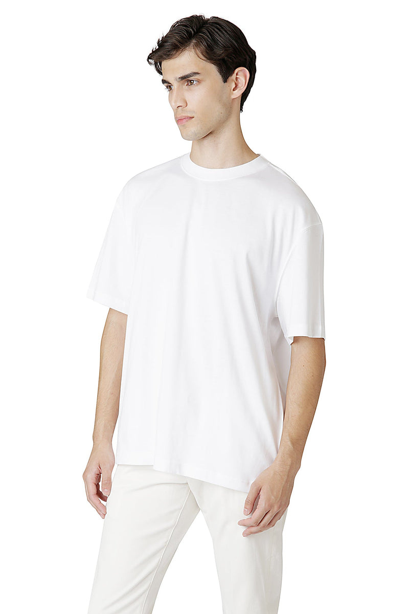 CREW NECK COTTON JERSEY T-SHIRT