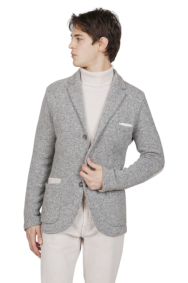 CASHMERE WOOL KNIT JACKET