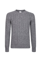 CREW NECK WOOL CASHMERE SWEATER