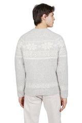 CREW NECK CASHMERE ALPACA SWEATER