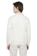 CASHMERE KNITTED POLO