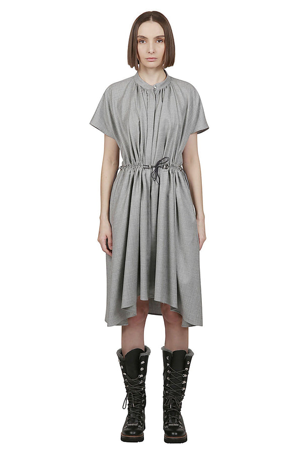 WOOL POLYAMIDE LUREX DRESS