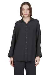 PLAIN SILK CADY SHIRT