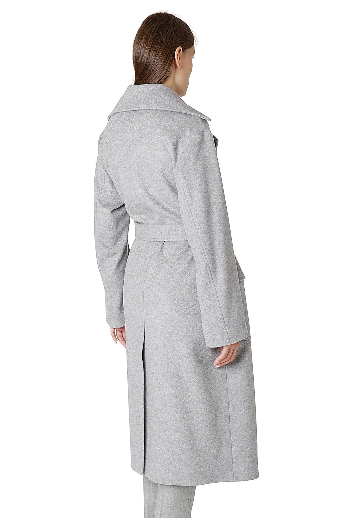 DOUBLE BREASTED COAT IN VIRGIN WOOL – Eleventy Milano USA