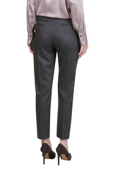 SLIM PANTS WOOL CASHMERE ELASTANE PLAIN