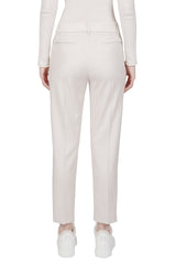 SLIM WOOL POLYAMIDE LUREX PANTS