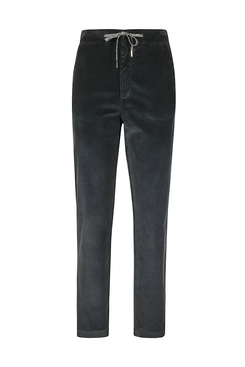 COTTON MODAL ELASTANE VELVET PANTS