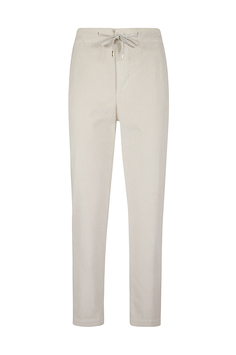 COTTON MODAL ELASTANE VELVET PANTS