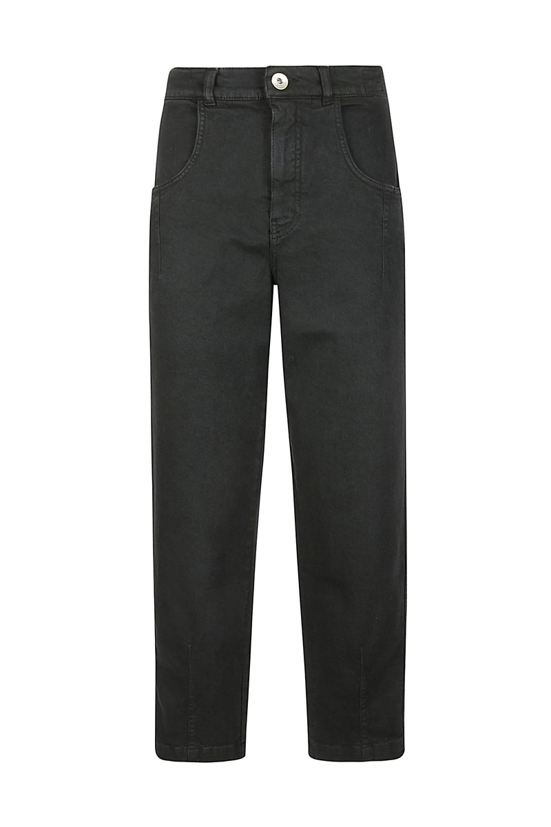 STRETCH COTTON TROUSERS