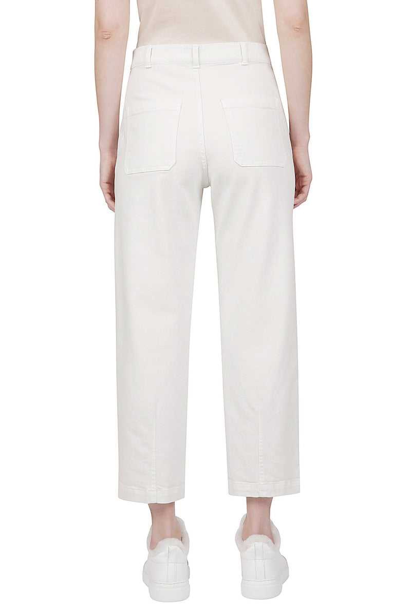 STRETCH COTTON TROUSERS