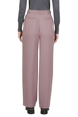 PLAIN SILK CADY TROUSERS