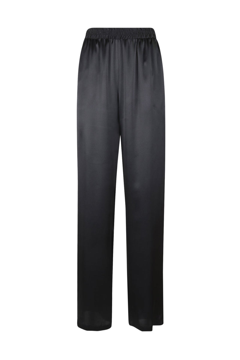 PLAIN SILK TROUSERS