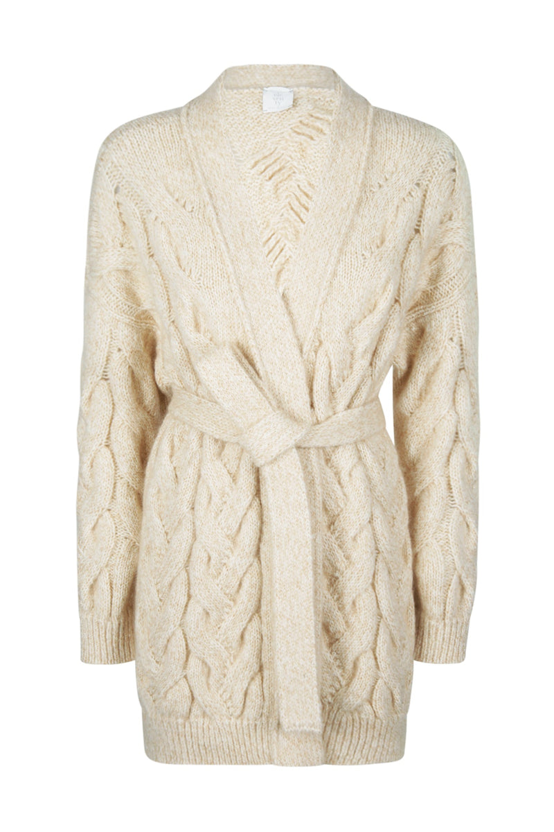 CARDIGAN LANA CASHMERE KID MOHAIR SETA LUREX