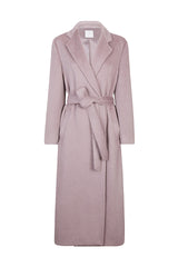 BABY LAMA WOOL COAT WITH BELT