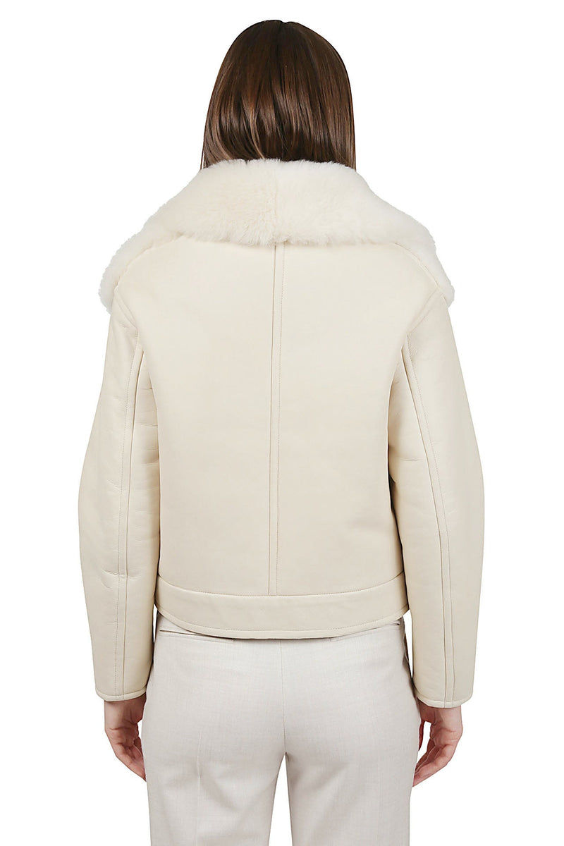 SHEARLING SHEEPSKIN LAMB JACKET