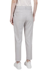 SLIM WOOL TROUSERS