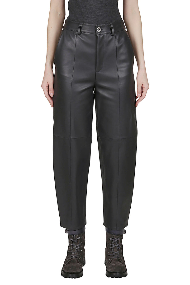 SHEEPSKIN NAPPA LEATHER PANTS